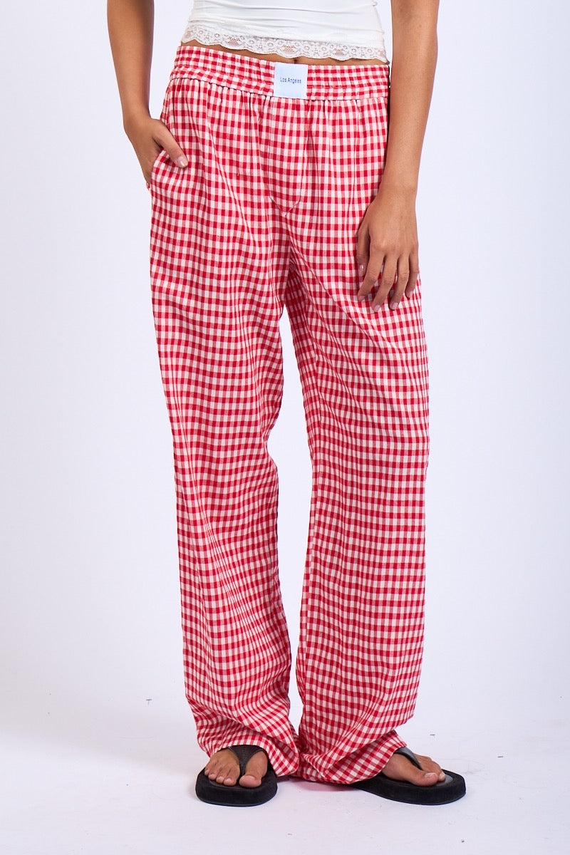 Nation Pants- Red