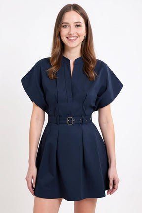 Navy Night Dress