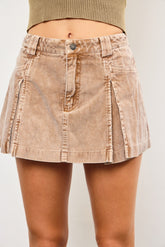 Corduroy Skort