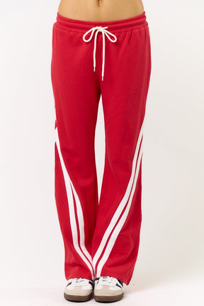 Red Joggers