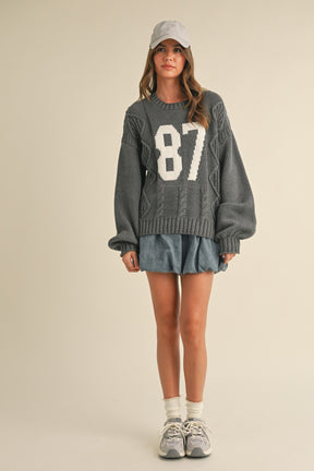 "87" Sweater