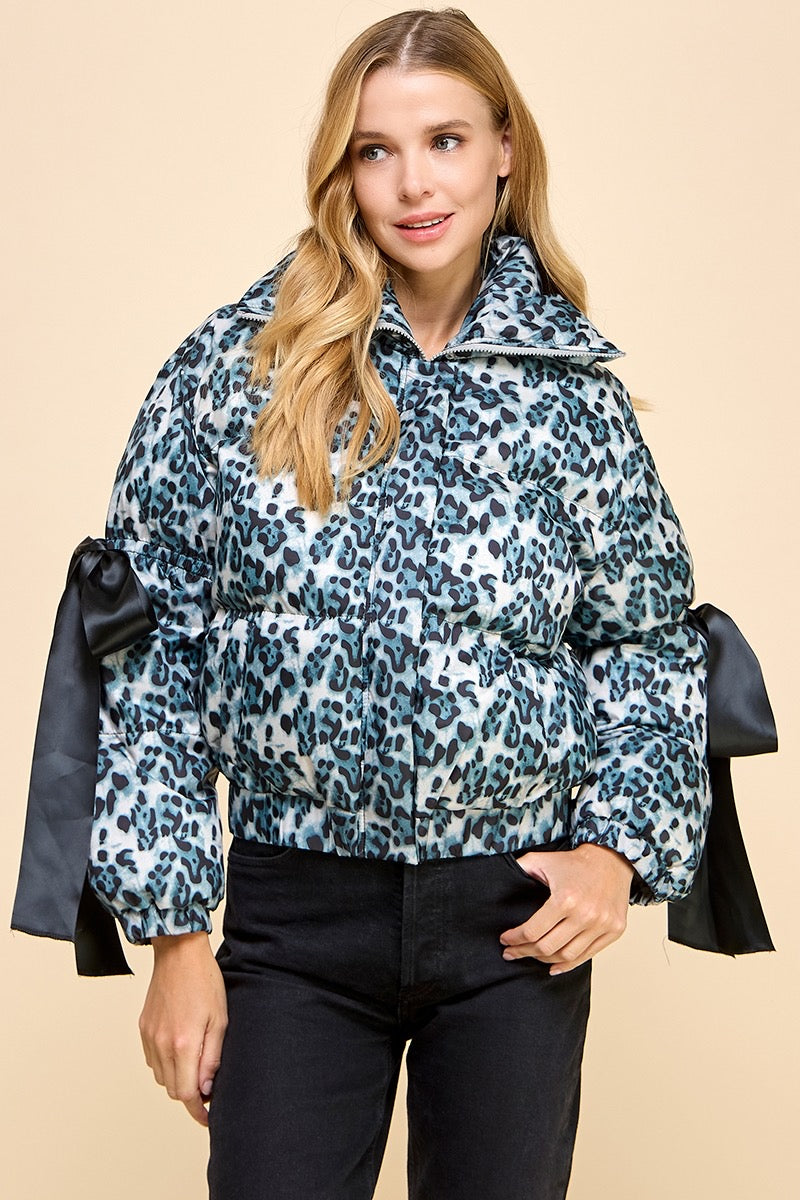 Cheetah Puffer Jacket