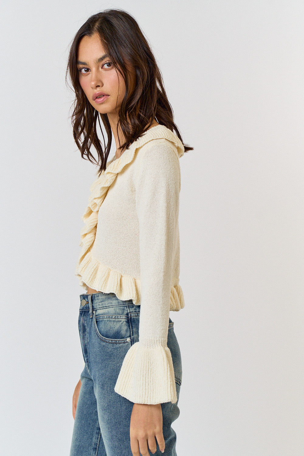 Island Sweater- Cream