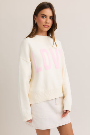 "Love" Sweater