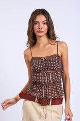 Country Top - Brown