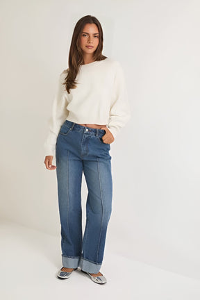 Straight Leg Jeans