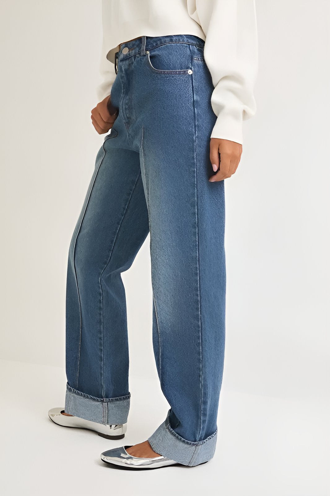 Straight Leg Jeans