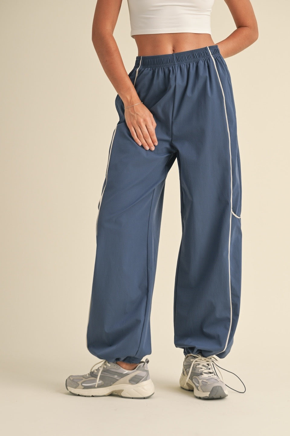 Nylon Track Pants