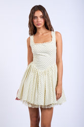 Avenue Dress- White