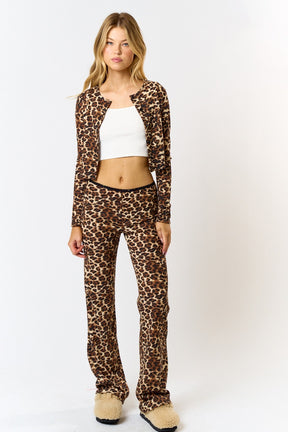 Aries Leopard Cardigan