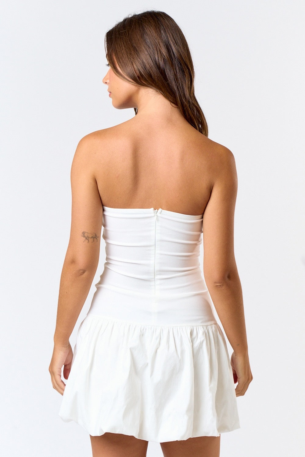 HP Dress- White