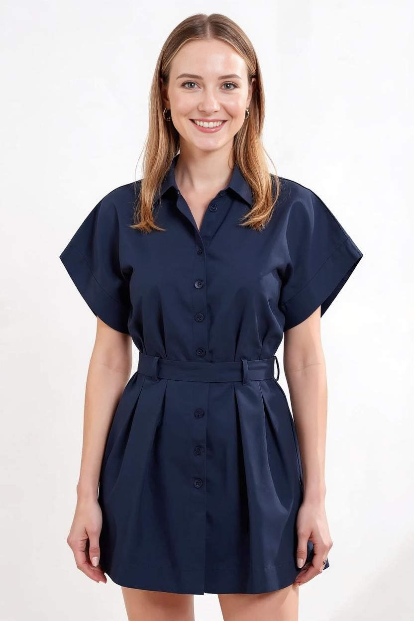Navy Night Dress