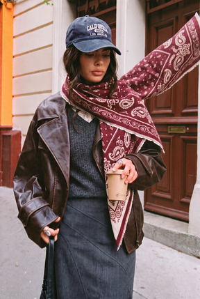Amelia Scarf - Red