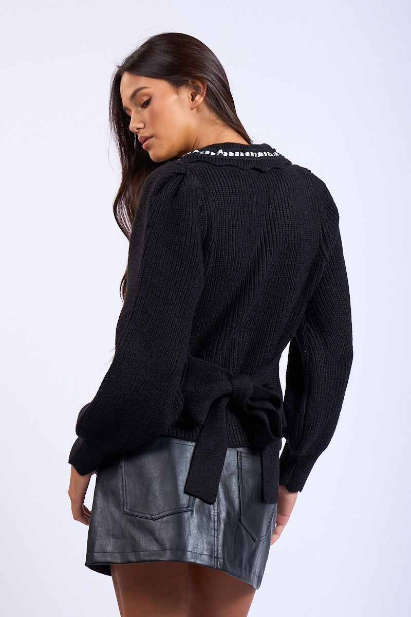 Life Sweater- Black