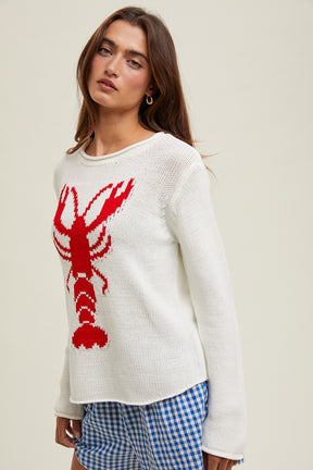 Chic Lobster Sweater