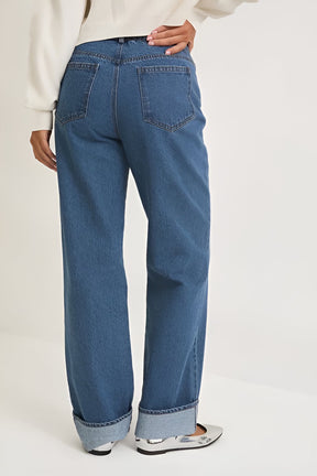 Straight Leg Jeans