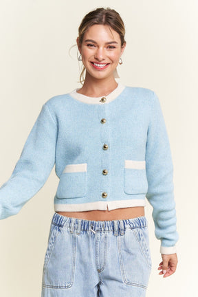 Chic Cardigan - Blue