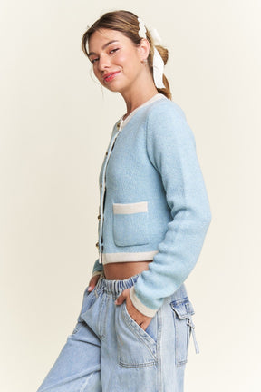 Chic Cardigan - Blue