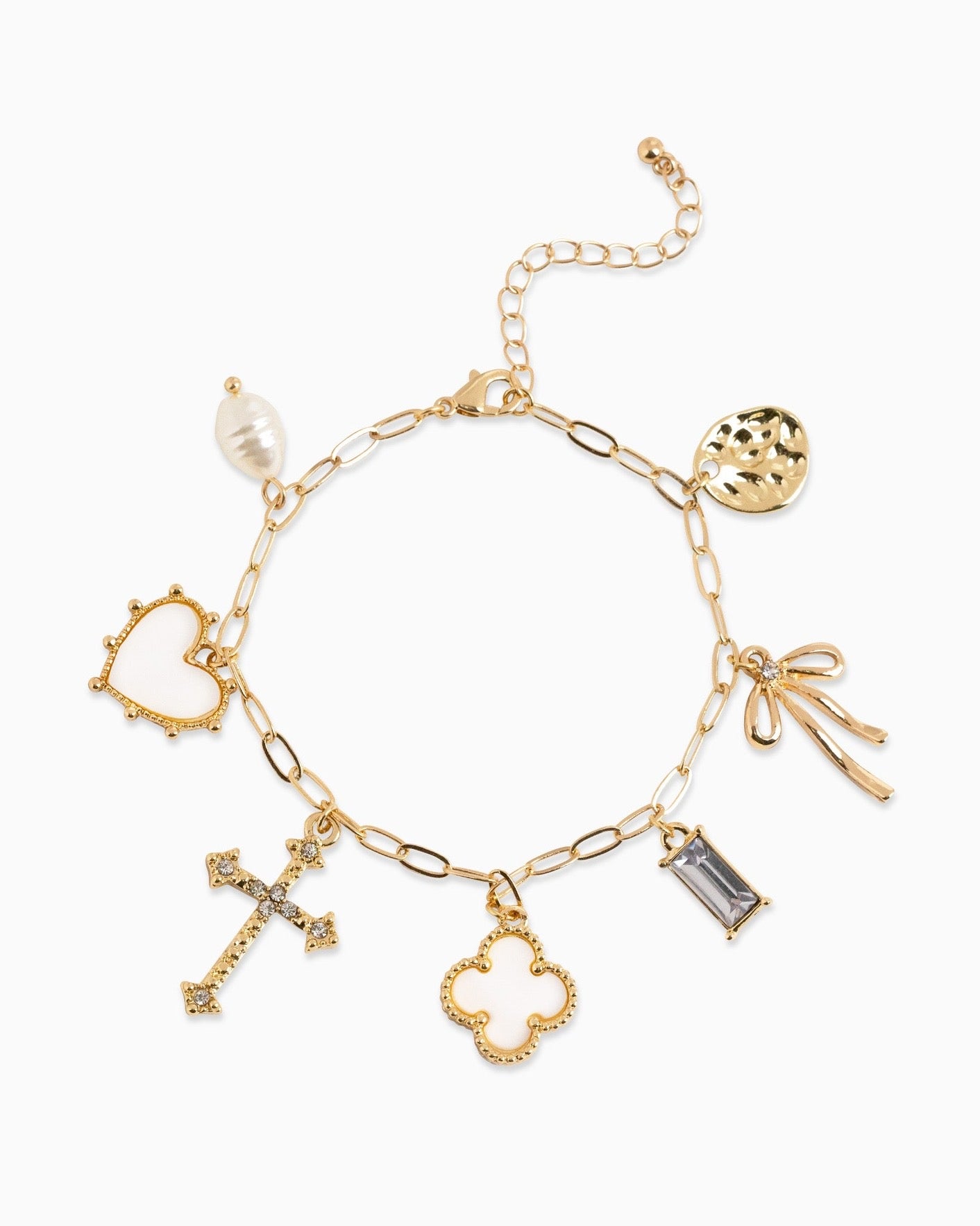 Cross Charm Bracelet