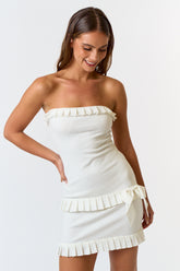 Holiday Tube Dress- White