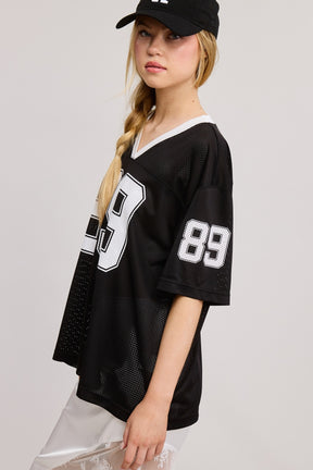 89 Jersey- Black