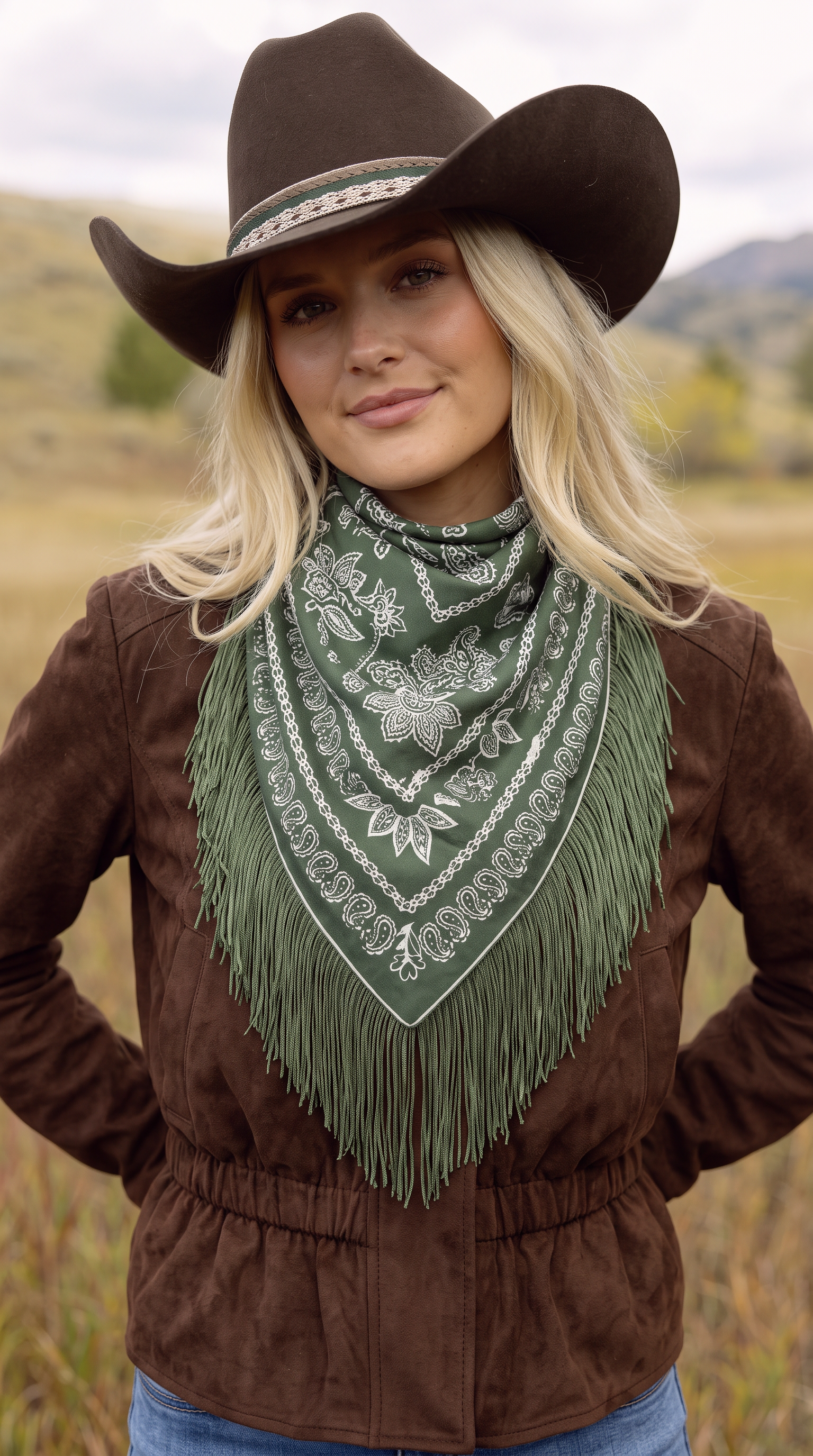 Fringe Baby Scarf