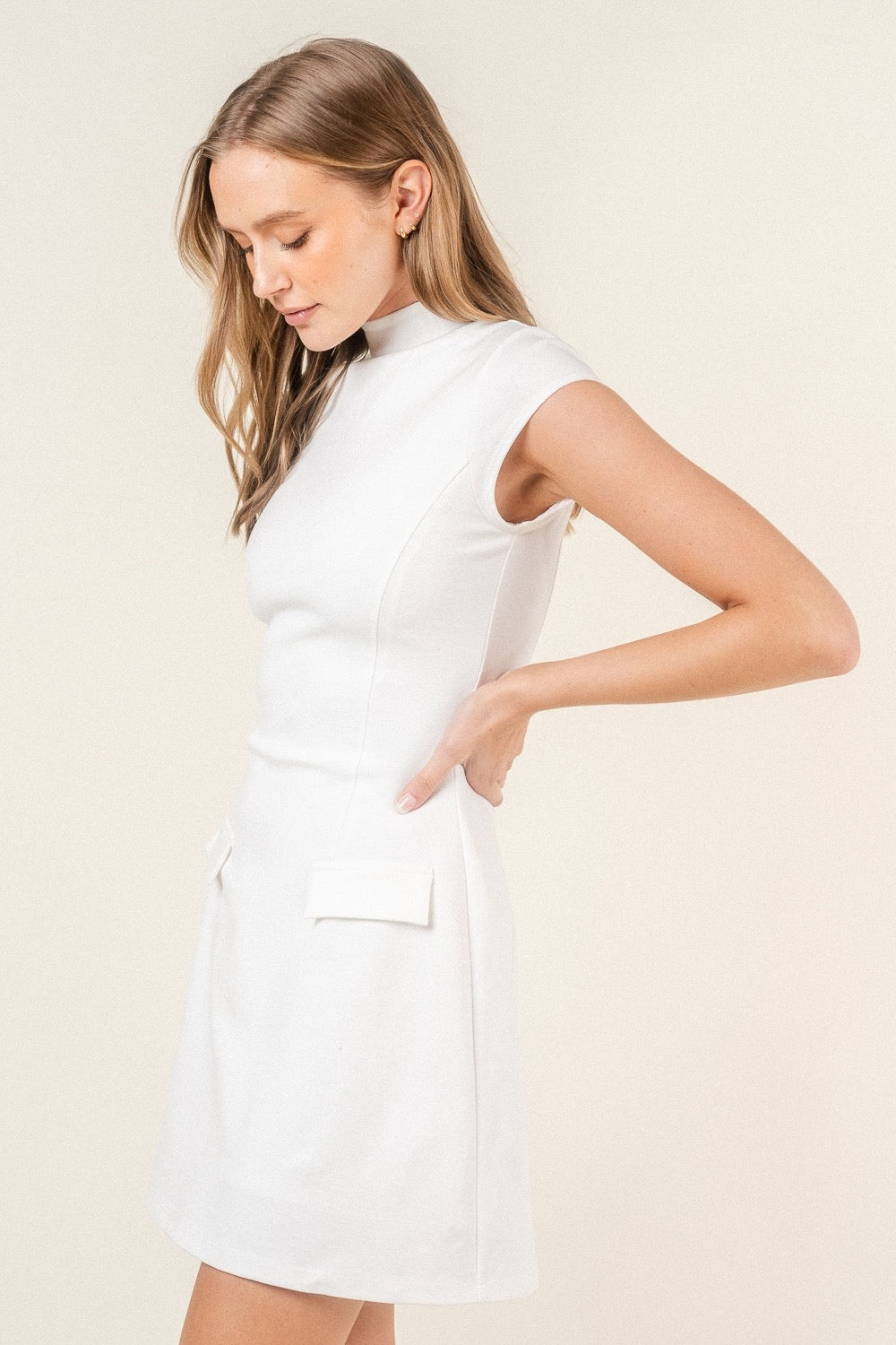 Claire Dress- White