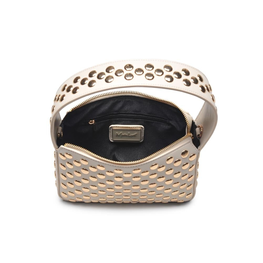 Isabel Studded Crossbody- Cream