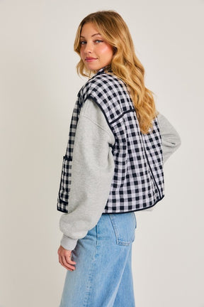 Gingham Vest