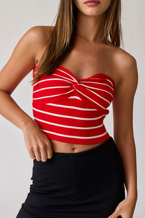 Mia Top- Red