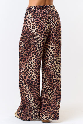 Cheetah Print Pj Pants