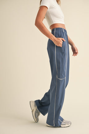 Nylon Track Pants