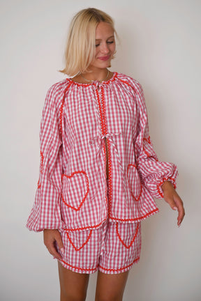 Candy Heart Pajama Set