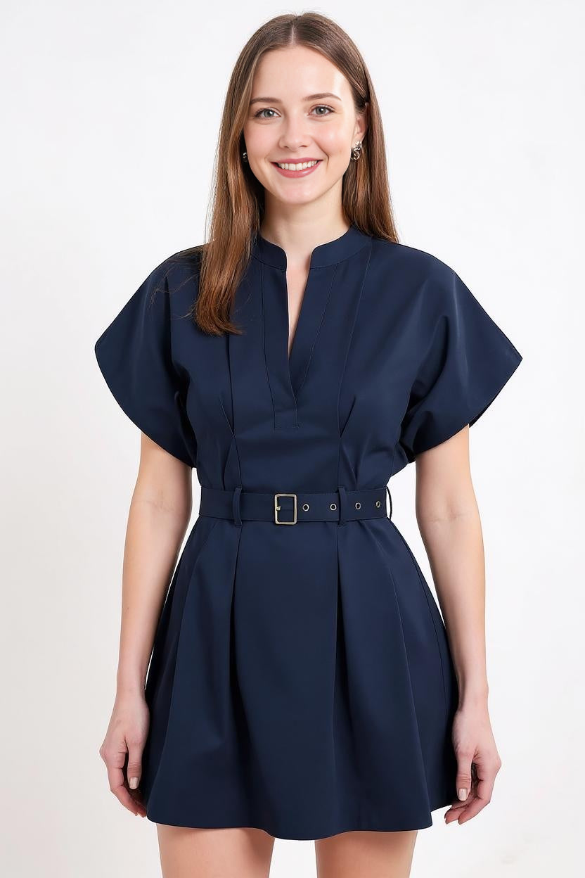 Navy Night Dress