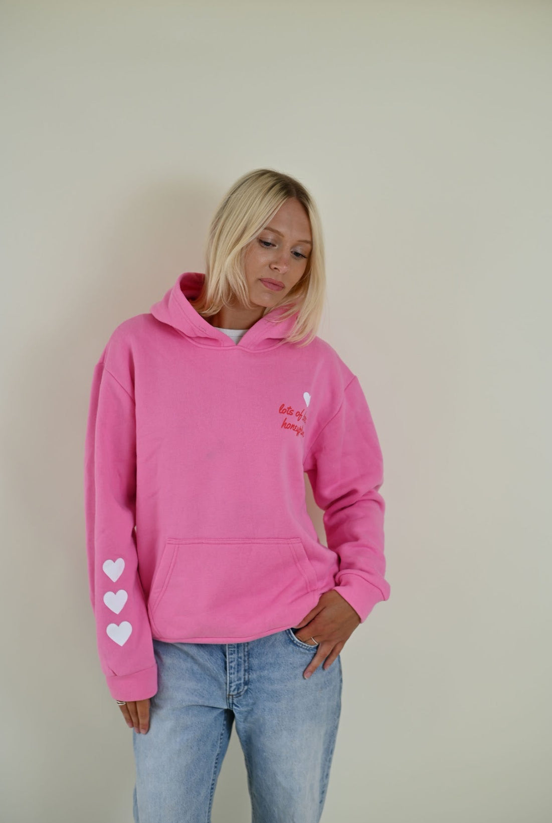 It's Not Me Hoodie- Hot Pink