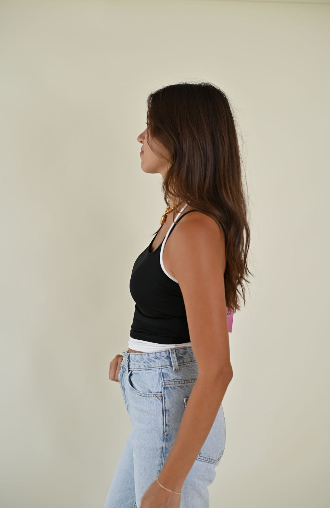 August Crop Top- Black