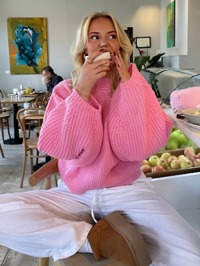 Pink Sweater Lover