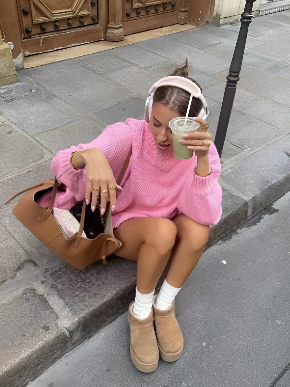 Pink Sweater Lover