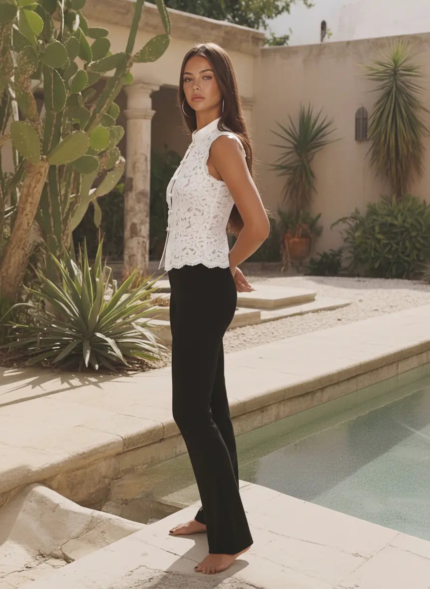Zar Top — trendy style, side angle