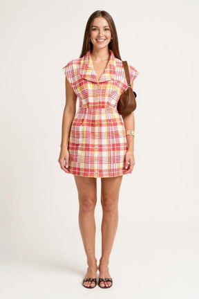 Preppy Plaid Dress