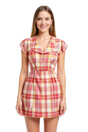 Preppy Plaid Dress