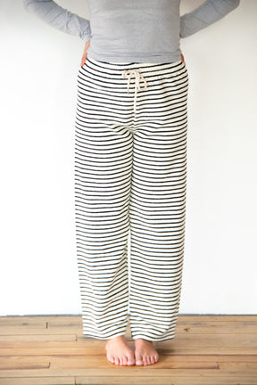Stripe Fever Pants - White
