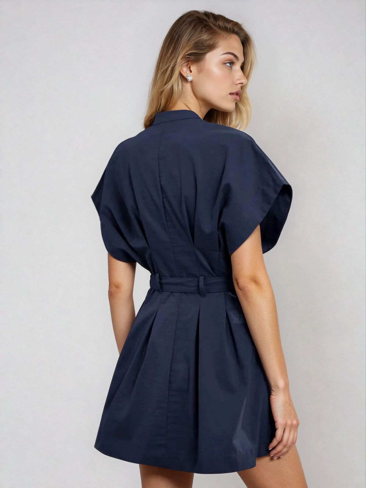 Navy Night Dress