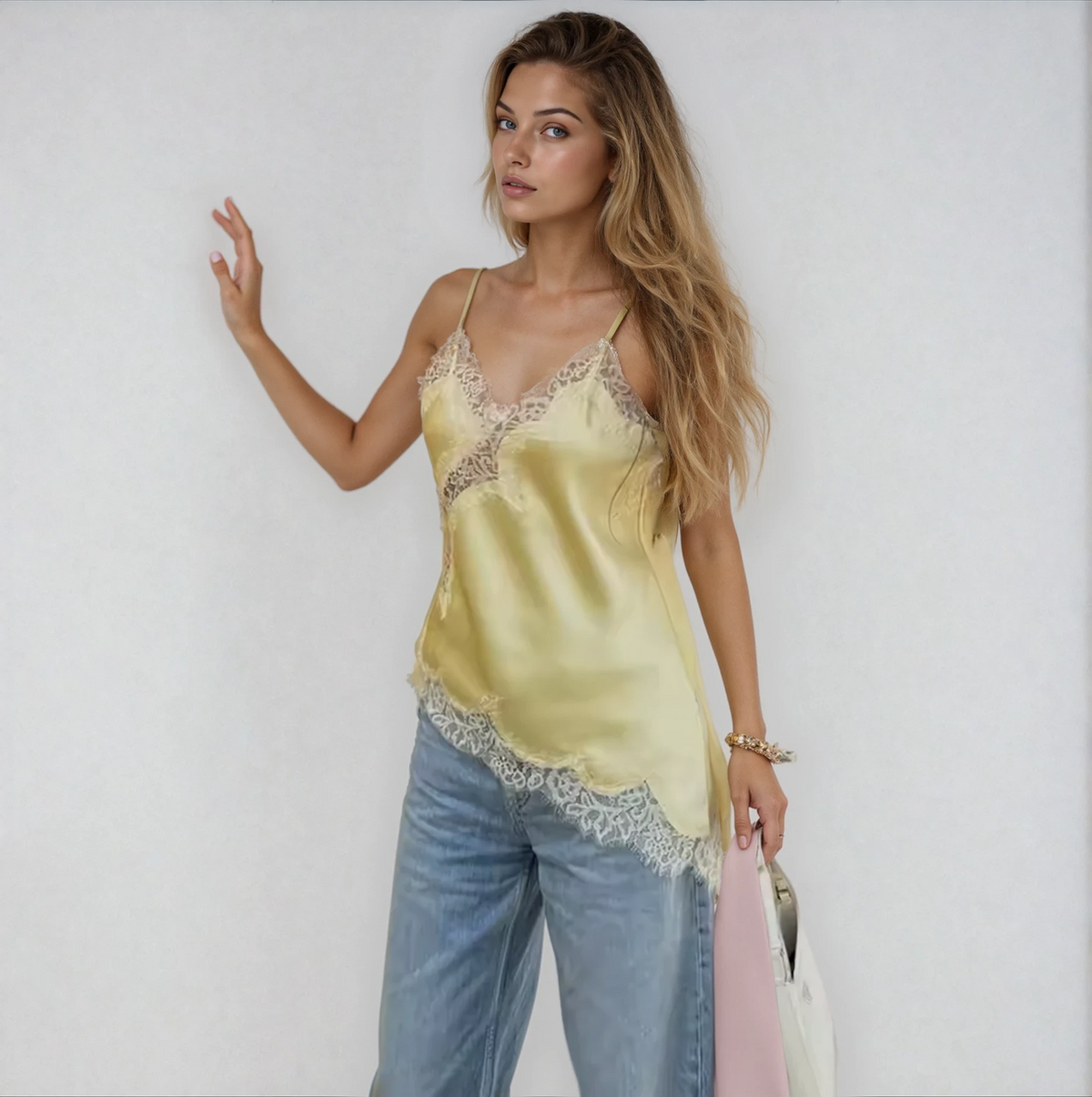 Oh Lace Top - Yellow