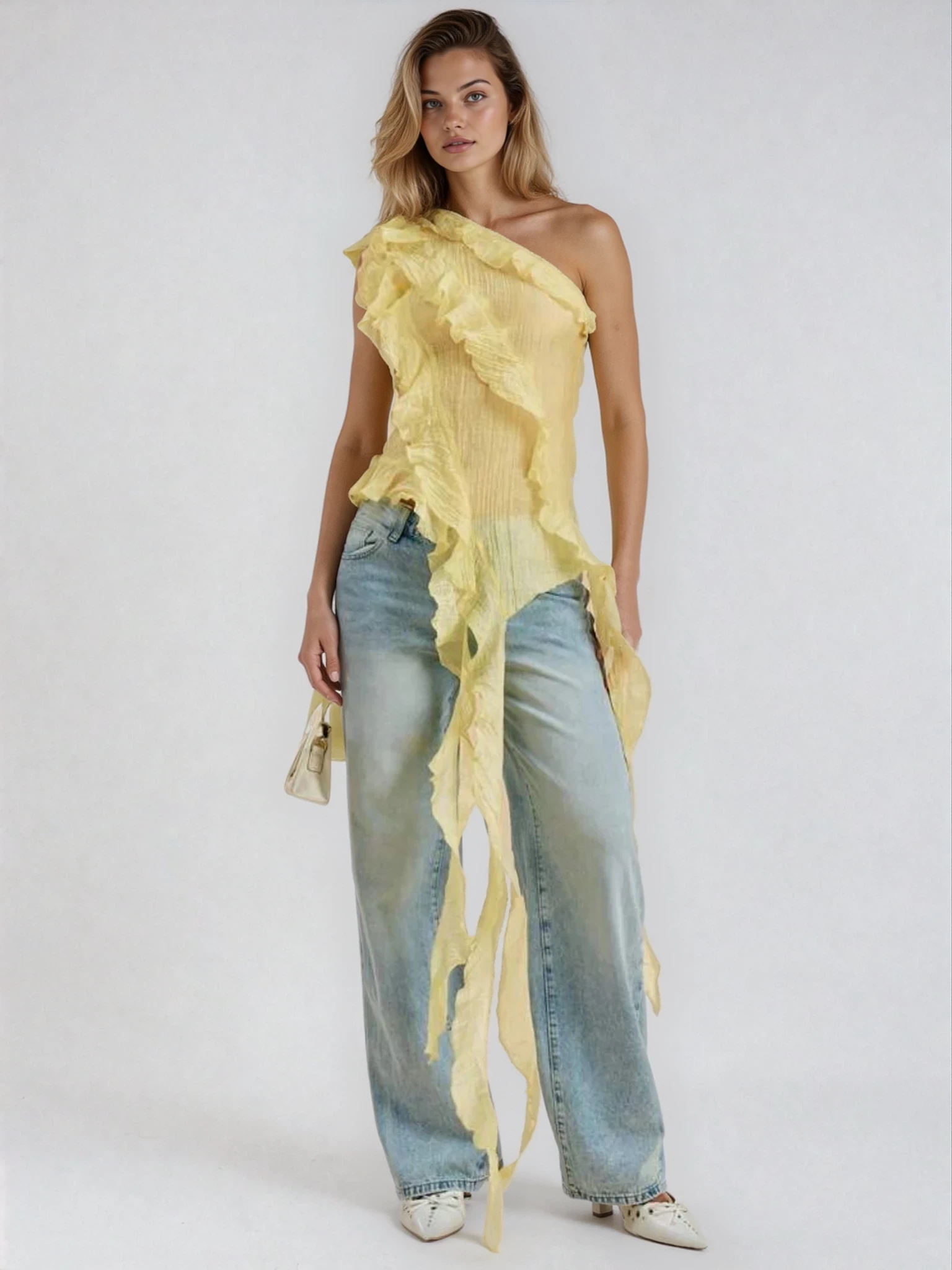 Yellow Baddie Top