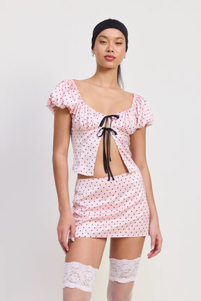 Dream Polka Dress Top