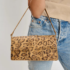 Violet Leopard Crossbody