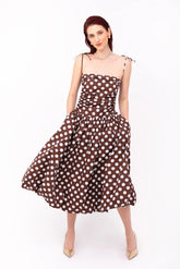 Alexa  Polka Dot Dress