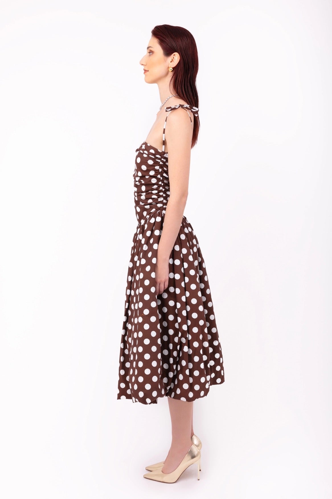 Alexa  Polka Dot Dress