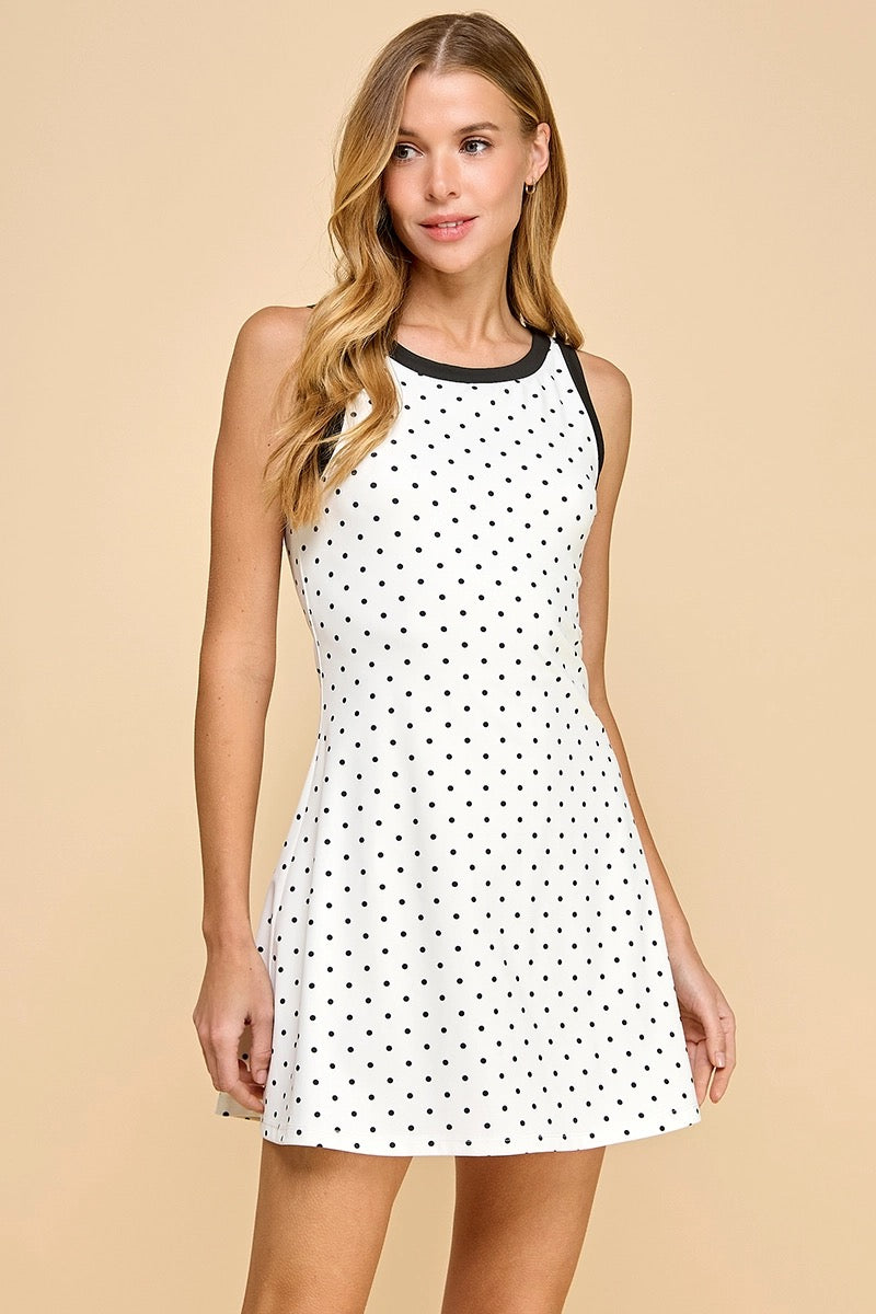 Polka Dot Tennis Dress